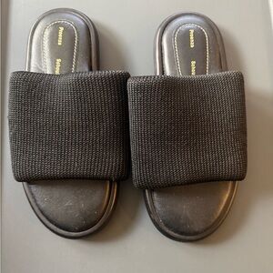 Proenza Schouler Black Women's Slide Sandals